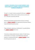 CUSECO TRAINING STUDY GUIDE NEWEST 2026  QUESTIONS and CORRECT DETAILED ANSWERS  ALREADY GRADED A&plus;