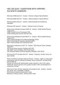 HSC 220 QUIZ 1 QUESTIONS WITH VERIFIED ACCURATE ANSWERS