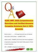 IICRC WRT 2026 &ndash; 40 Exam Questions & Answers on Humidity&comma; Dew Point&comma; Dehumidification &vert; Water Restoration Technician Certification