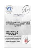 HRM2605 Assignment 2 &lpar;COMPLETE ANSWERS&rpar; Semester 1 2026 - DUE 9 April 2026&semi; 100&percnt; trusted &comma;comprehensive and complete reliable solution with clear explanation&period;