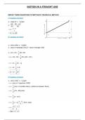 Important Derivations