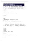 CAPM Practice Exam &vert;Questions&vert;Answers&vert;Explanation