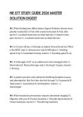 NR 577 STUDY GUIDE 2026 MASTER  SOLUTION DIGEST