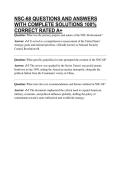 NSC-68 QUESTIONS AND ANSWERS WITH COMPLETE SOLUTIONS 100&percnt; CORRECT RATED A&plus;