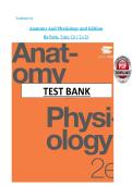 Test Bank Complete&lowbar;&lowbar; Anatomy And Physiology 2e By OpenStax&comma; 2026 By OpenStax &lpar;Official Print Version&rpar; All Chapter 1-28&vert; 6 Units&vert; Latest Version&vert; Verified Answers&vert; Rated A&plus;
