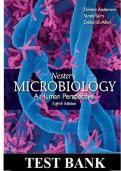 Test Bank for Nester&rsquo;s Microbiology&colon; A Human Perspective by Denise G&period; Anderson&comma; Sarah N&period; Salm&comma; and Deborah P&period; Allen &vert; Complete Chapter Questions with Verified Answers