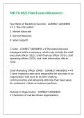 MKTG 6822 Final Exam with answers