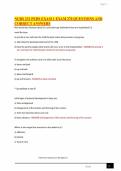 NURS 232 PEDS EXAM 1 EXAM 270 QUESTIONS AND CORRECT ANSWERS 