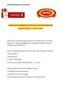 Hemodialysis Anderson CCHT Practice Exam &ndash; Questions and Answers &vert; Latest Update &lpar;A&plus; Grade&rpar;