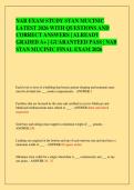 NAB EXAM STUDY STAN MUCINIC  LATEST 2026 WITH QUESTIONS AND  CORRECT ANSWERS &vert; ALREADY  GRADED A&plus; &vert; GUARANTEED PASS &vert; NAB  STAN MUCINIC FINAL EXAM 2026