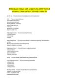 BOLC Exam 3 Study with all Correct & 100&percnt; Verified Answers &vert;Latest Version &vert;Already Graded A&plus;