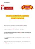 CCHT REVIEW EXAM QUESTIONS AND ANSWERS GRADED A&plus; LATEST UPDATE&period;