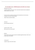 HSC 110 midterm Exam &vert; UPDATED Questions with 100&percnt; Correct Answers