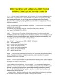 BOLC Mod B Test with all Correct & 100&percnt; Verified Answers &vert;Latest Update &vert;Already Graded A&plus;