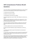 VATI Comprehensive Predictor NCLEX Questions REVISED AND UPDATED FOR 2026&sol;2027 ACTUAL EXAM COMPLETE QUESTIONS AND CORRECT DETAILED ANSWERS &lpar;VERIFIED ANSWERS&rpar; &vert;ALREADY GRADED A&plus;&vert;&vert;BRAND NEW&excl;&excl;
