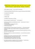 AMEDD BOLC-B Mid-Term Exam with all Correct & 100&percnt; Verified Answers &vert;Latest Version &vert;Already Graded A&plus;