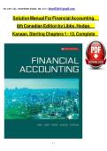 Solution Manual for Fundamentals of Financial Accounting&comma; 8th Canadian Edition 2024 by Phillips &vert; Complete Solutions for All Chapters &lpar;1-13&rpar;