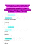 Wisconsin Assessor Certification Exam Study 2026 Exam UPDATED EXAM ACTUAL LATEST VERSIONS 100 QUESTIONS AND CORRECT VERIFIED ANSWERS WITH RATIONALES &lpar;100&percnt; CORRECT&rpar; A&plus; GRADED ASSURED