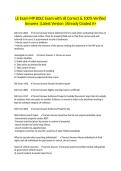 LE Exam MP BOLC Exam with all Correct & 100&percnt; Verified Answers &vert;Latest Version &vert;Already Graded A&plus;