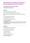 DCF Certification Test 2026 &ndash; Child Abuse & Neglect Questions with Verified Answers