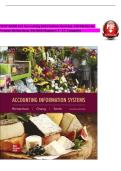 Test Bank for Accounting Information Systems&comma; 4th Edition by Vernon J&period; Richardson&comma; C&period; Janie Chang & Rodney Smith &vert; Chapters 1-17 &vert;  Questions & Answers &vert; AIS&comma; Internal Controls&comma; Data Analytics&comma; ERP & CPA Exam Prep PDF