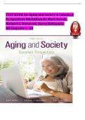 Test Bank for Aging and Society&colon; A Canadian Perspective&comma; 8th Edition by Mark Novak&comma; Herbert C&period; Northcott & Karen Kobayashi &vert;  Chapters 1-20 &vert; Questions & Answers &vert; Canadian Sociology&comma; Gerontology & Social Work Exam Prep PDF