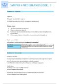 Campus 4 Deel 3 - Nederlands