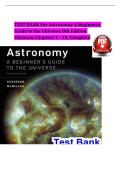 Test Bank for Astronomy&colon; A Beginner's Guide to the Universe&comma; 8th Edition by Eric Chaisson & Steve McMillan &vert;  Chapters 1-18 &vert; Verified Questions & Answers &vert; Introductory Astronomy & Celestial Science Exam Prep PDF