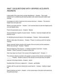 ANAT 100 QUESTIONS WITH VERIFIED ACCURATE ANSWERS