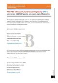 WGU D488 - Cybersecurity Architecture and Engineering &lpar;CASP&plus;&rpar; latest version 2026&sol;2027 question and answer&comma; Exam of Engineering