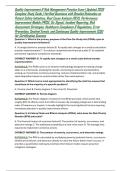 Quality Improvement & Risk Management Practice Exam &vert; Updated 2026 Complete Study Guide &vert; Verified Questions with Detailed Rationales on Patient Safety Initiatives&comma; Root Cause Analysis &lpar;RCA&rpar;&comma; Performance Improvement Models &lpar;PDSA&comma; Six Sigma&rpar;&comma; Incident Repo