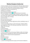 ATI Med-Surg Endocrine Exam &ndash; Nursing Study Guide