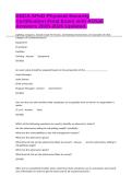 DSCA SPeD Physical Security Certification Final Exam with Actual Answers 2025-2026 Updated&period;