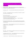 Physical security Exam Questions with All Correct Answers 2025-2026 Updated&period;