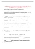 HUN 2201 - Unit 4 Homework Fundamentals of Human Nutrition &lpar;Chapters 10- 11&rpar; &vert; UPDATED Questions with 100&percnt; Correct Answers