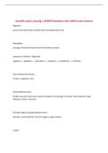 hun2201 exam 1 brunnig &vert; UPDATED Questions with 100&percnt; Correct Answers