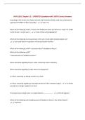 HUN 2201 Chapter 12 &vert; UPDATED Questions with 100&percnt; Correct Answers