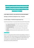 VATI PN COMPREHENSIVE PREDICTOR RETAKE EXAM 2026&sol;2027 &vert; Updated Actual Exam Aligned with NCSBN NCLEX-PN Test Plan & Clinical Judgment Model &vert; Pass Guaranteed - A&plus; Graded