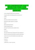 ATI RN Comprehensive Predictor 2026&sol;2027 Form A and B Questions and Correct Choices Complete Exam Material