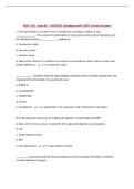 BUNDLE FOR HUN 2201 EXAMS  UPDATED Questions with COMPLETE Solutions 