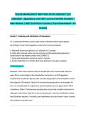 TEXAS MANICURIST WRITTEN STATE BOARD TEST 2026&sol;2027 &vert; Questions and 100&percnt; Correct Verified Answers &vert; New Version &vert; Nail Technician License &vert; Pass Guaranteed - A&plus; Graded