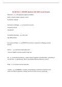 IEE 369 Test 1 &vert; UPDATED Questions with 100&percnt; Correct Answers