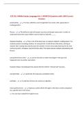 ILTS 201&colon; Middle Grades Language Arts &vert; UPDATED Questions with 100&percnt; Correct Answers