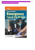 Test Bank for Nancy Caroline's Emergency Care in the Streets&comma; 9th Edition by Nancy L&period; Caroline&comma; AAOS&comma; Bob Elling & Barbara Aehlert &vert;  Chapters 1-53 &vert; Questions & Answers with NREMT&reg;-Style &vert; Paramedic&comma; EMT & NREMT Certification Exam Prep PDF