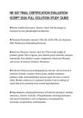 NR 507 FINAL CERTIFICATION EVALUATION SCRIPT 2026 FULL SOLUTION STUDY GUIDE