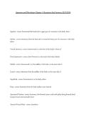 Anatomy and Physiology Chapter 1 Questions And Answers 2025&sol;2026