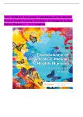 Test Bank for Varcarolis' Foundations of Psychiatric-Mental Health Nursing&colon; A Clinical Approach&comma; 9th Edition by Margaret Jordan Halter &vert;  Chapters 1-36 &vert; Questions & Answers with NCLEX&reg;-Style & NGN Clinical Judgment Rationales &vert; PMHNP&comma; RN & NCLEX-R