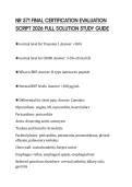 NR 571 FINAL CERTIFICATION EVALUATION SCRIPT 2026 FULL SOLUTION STUDY GUIDE