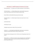 BUNDLE FOR INTD 350 EXAMS &vert; ALL Questions UPDATED with 100&percnt; Correct Answers &vert; Complete and Accurate