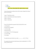 BIO 172 Exam 3 Material Guide With Complete Solution &lpar;A Graded&rpar;
